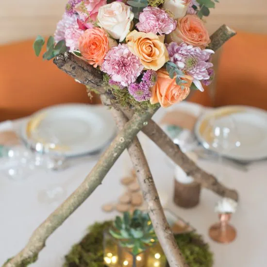 Tipi fleuri