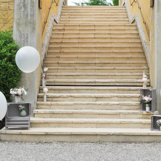 Scénographie escaliers