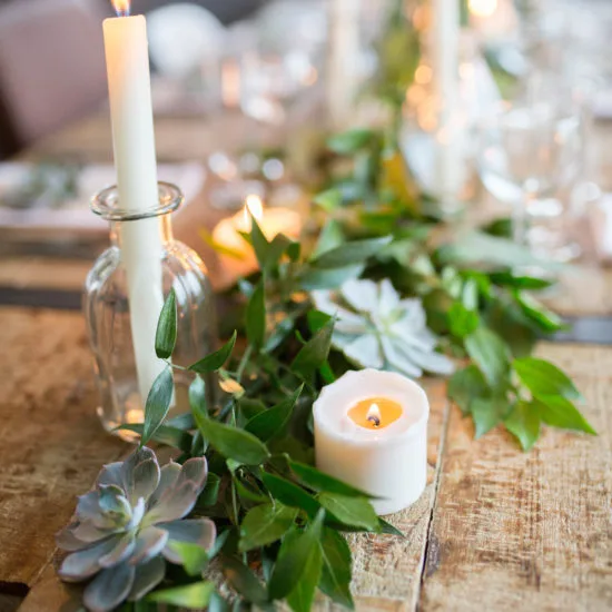 Décoration mariage végétale