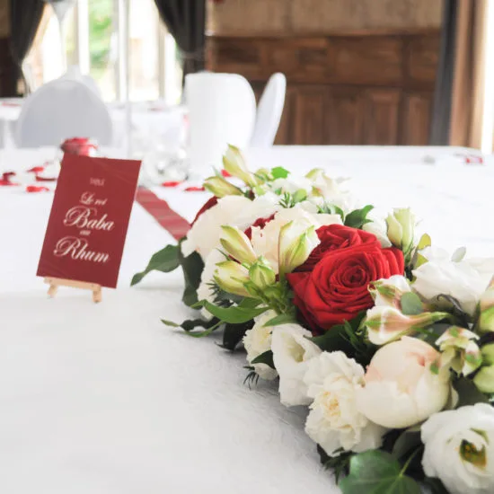 Composition table d’honneur