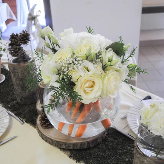 Mariage nature et bois