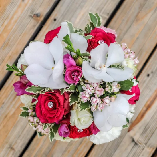 Bouquet orchidée