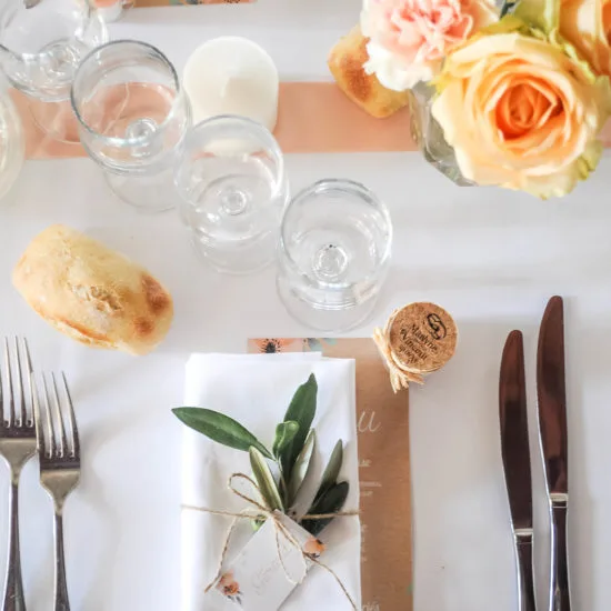 Mariage pastel